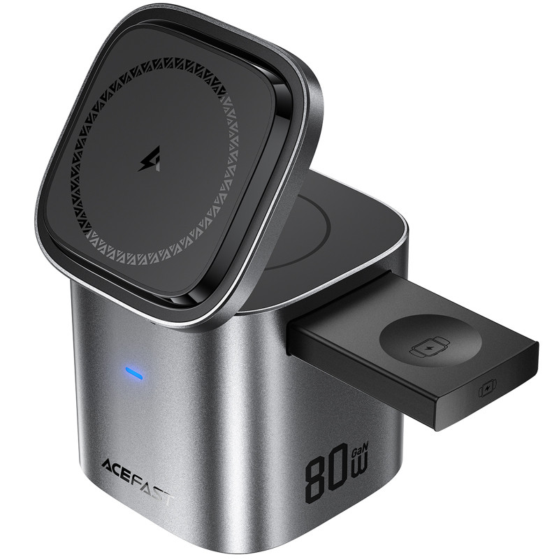 БЗУ Acefast Z9 6in1 35W GaN + СЗУ 45W Херсон - зображення 7
