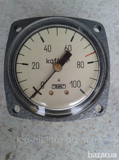 Манометр фланцевый МТП-3М (МТП-3, МТП3М, МТП 3М, МТП) - осевой штуцер (ОШ) Київ - зображення 6