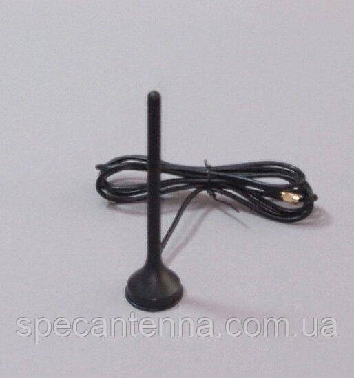 Антенна 945-1380/1740-2980 МГц 3 дБ на магнитном основании, SMA-male разъем Днепр - изображение 1