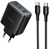 СЗУ Hoco C160A Upgrade PD65W+QC3.0 (1USB-A/2C) + кабель Type-C to Type-C Херсон