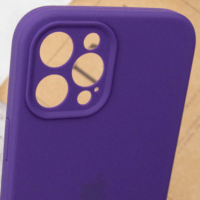 Чехол Silicone Case Full Camera Protective (AA) для Apple iPhone 12 Pro Max (6.7") Херсон - зображення 9