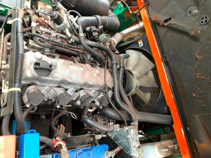 Вилочний автопогрузчик Nissan, з щоглою triplex/триплекс 5.1 метри. Модель: P1F2A20D. Випуск 2014 р Миколаїв - зображення 8