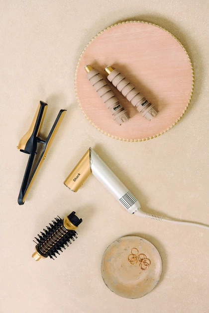 Стайлер для волос Shark Glam Sleek Straight Waves & Curls Multi-styler HD6051SEU 1500 Вт золотистый Київ - зображення 2