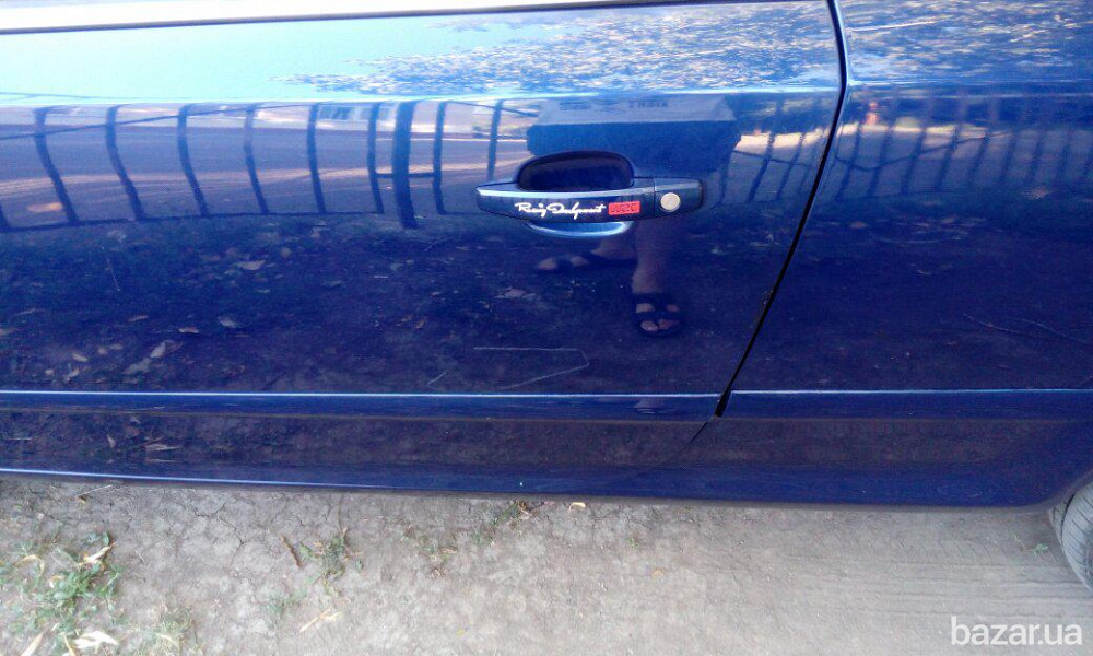 Наклейки на ручки Белая номер 6 светоотражающая с красным на диски или дворники Бориспіль - зображення 7