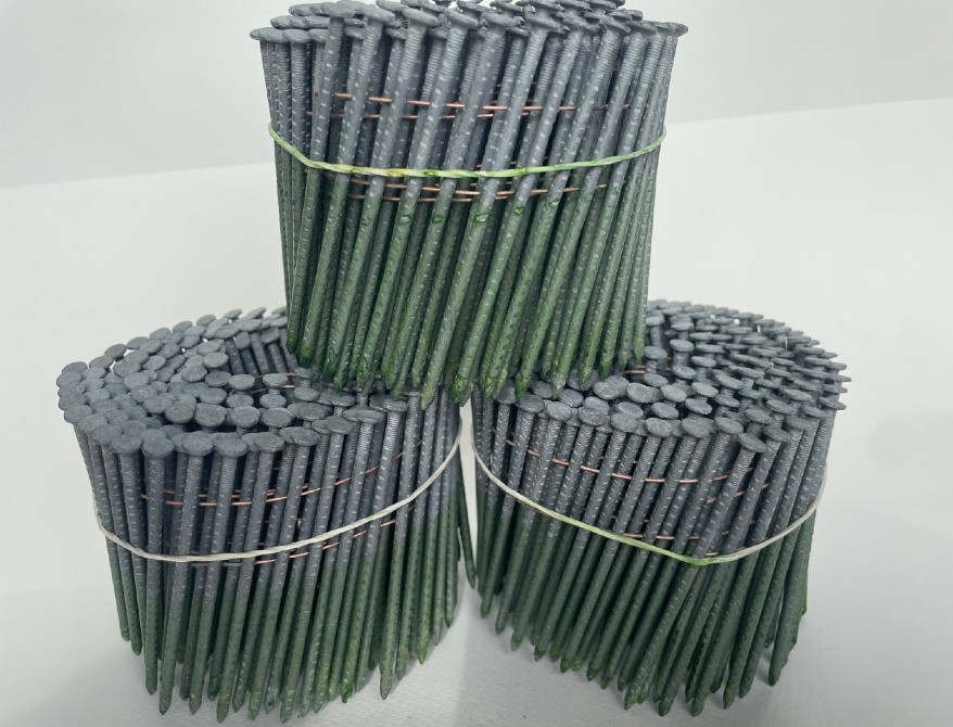 Гвозди барабанные ершёные 3,1×90 мм с покрытием M-Fusion (15°) 2400шт Днепр - изображение 10