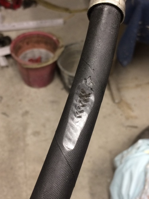 Бу шланг гур Renault Laguna 2, 8200023048. Небольшой дефект Кропивницкий - изображение 2