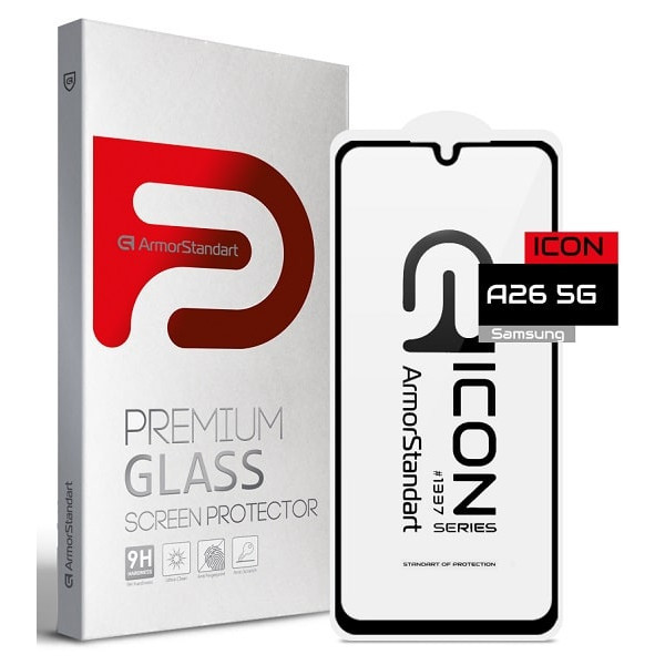 Захисне скло ArmorStandart Icon для Samsung A26 5G A266 Black (ARM82210) (Код товару:39740) Харків - зображення 1