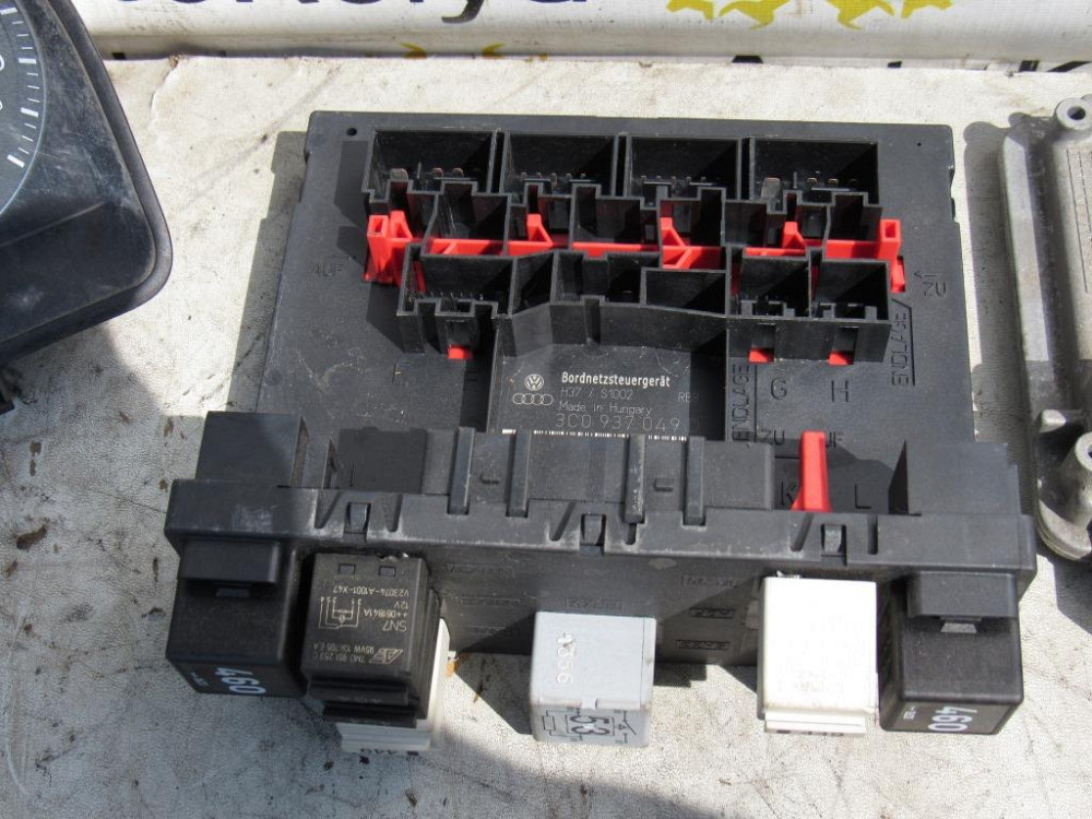 Блок управления двигателем VW Caddy 1.9 tdi 2004-2010 (0281012469) комплект Ковель - изображение 4