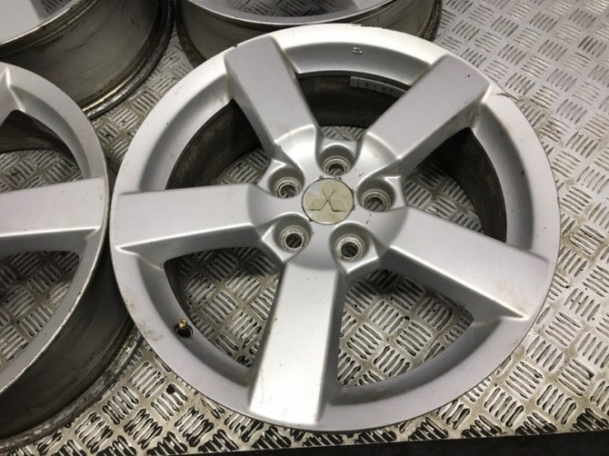 Диски титан комплект r18 Mitsubishi Outlander CU 2.4 БЕНЗИН 4G69 2003 (б/у) Київ - зображення 5