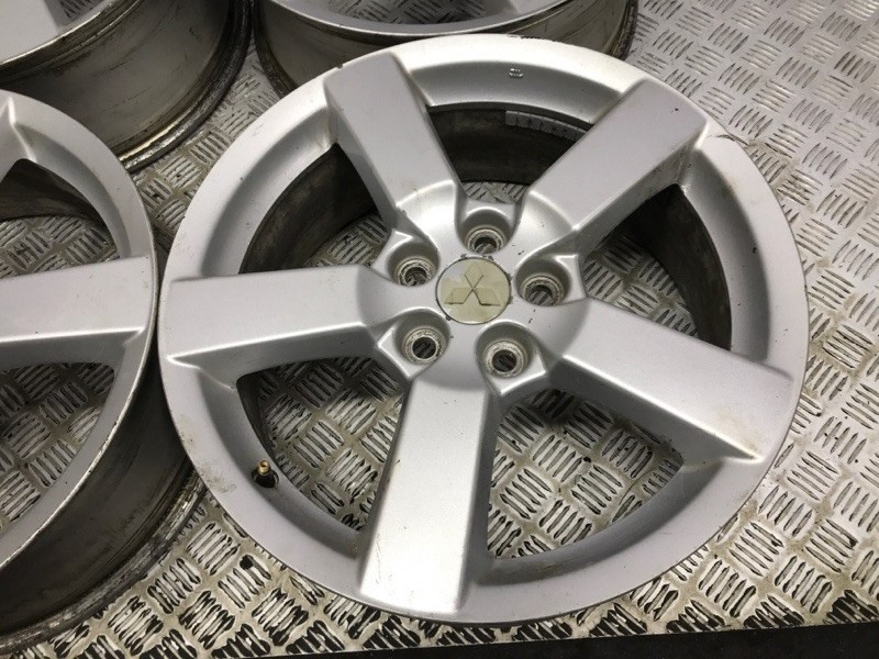 Диски титан комплект R18 Mitsubishi Outlander CU 2.4 БЕНЗИН 4G69 2003 (б/у) Киев - изображение 5