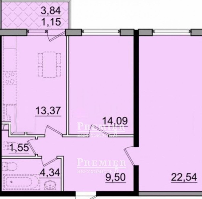 Продам 2-кімнатну квартиру в Перлині Одеса - зображення 6