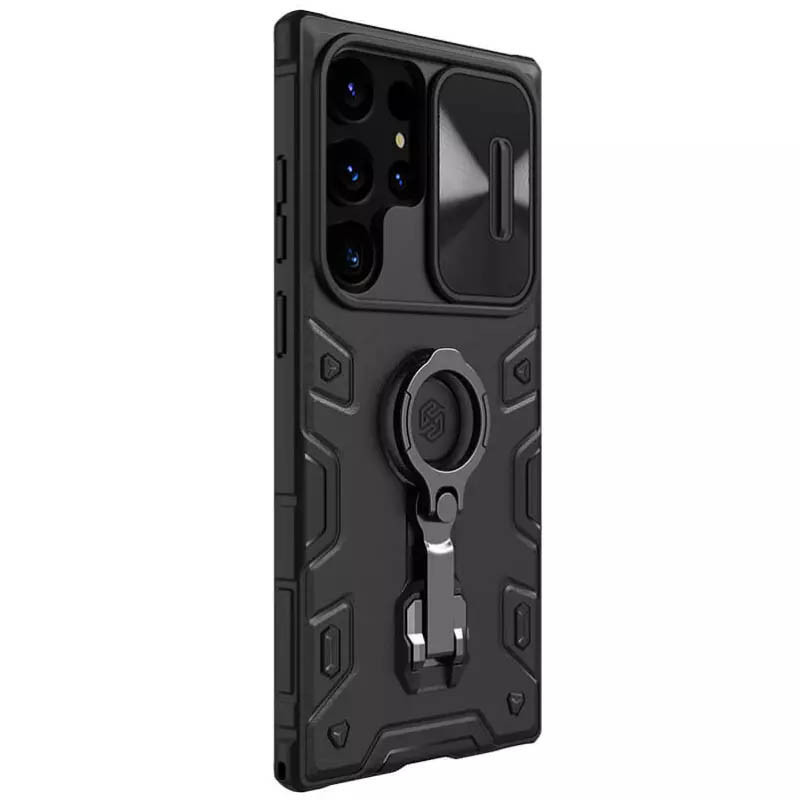 TPU+PC чехол Nillkin CamShield Armor Pro no logo (шторка на камеру) для Samsung Galaxy S23 Ultra Херсон - зображення 3