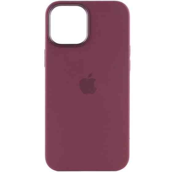 Чехол Silicone case (AAA) with Magsafe and Animation для Apple iPhone 12 Pro / 12 (6.1") Херсон