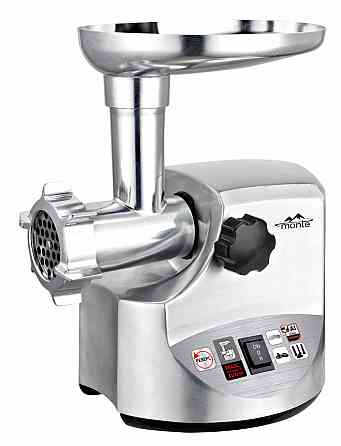 Мясорубка электрическая Monte MT-3150 3100 Вт серебристая Київ