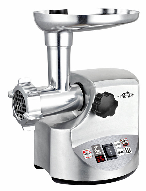 Мясорубка электрическая Monte MT-3150 3100 Вт серебристая Киев - изображение 1