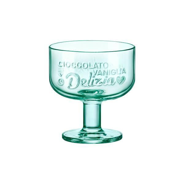 Креманка Bormioli Rocco Graphica Dessert Green 122105-MTV-121990 280 мл зелена Киев - изображение 1