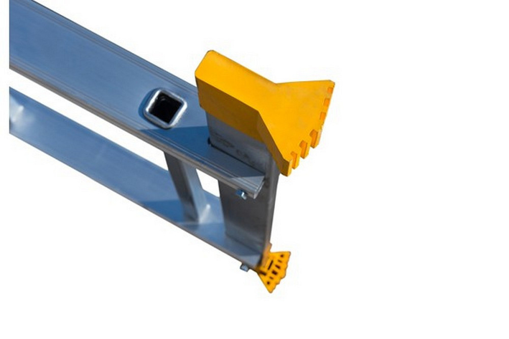 Лестница алюминиевая MASTERTOOL двухсекционная комбинированная 2х11 ступеней h=5330 мм max 150 кг 79 Харьков - изображение 8