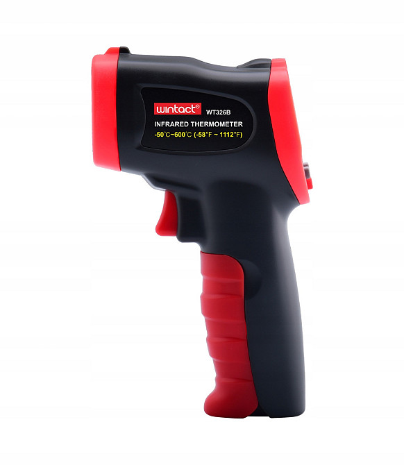 Бесконтактный инфракрасный термометр (пирометр) -50-600℃, 12:1, EMS=0,1-1  WINTACT WT326B Харьков - изображение 2