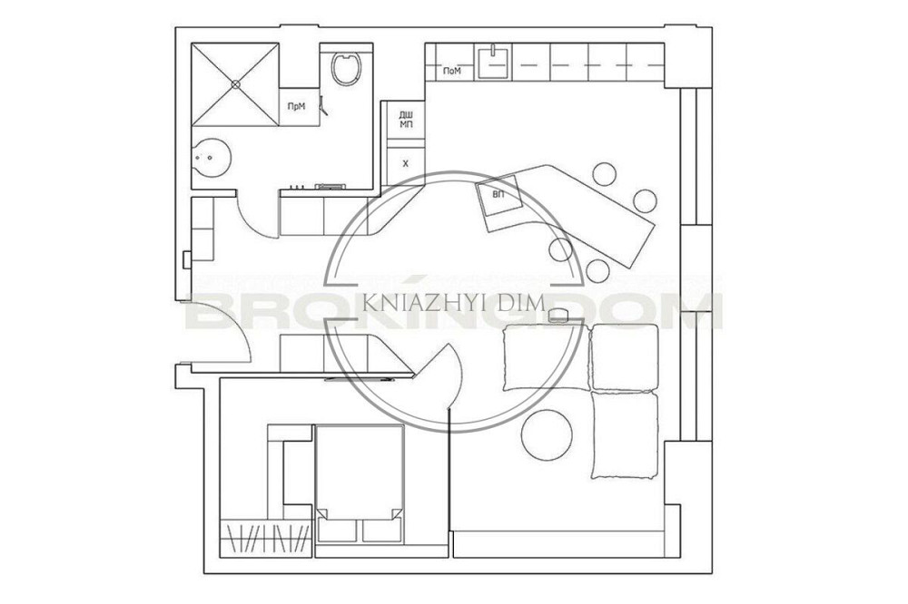 1 кімн студія в ЖК New York, вул. Антоновича, 74 № 11202729 Київ - зображення 8