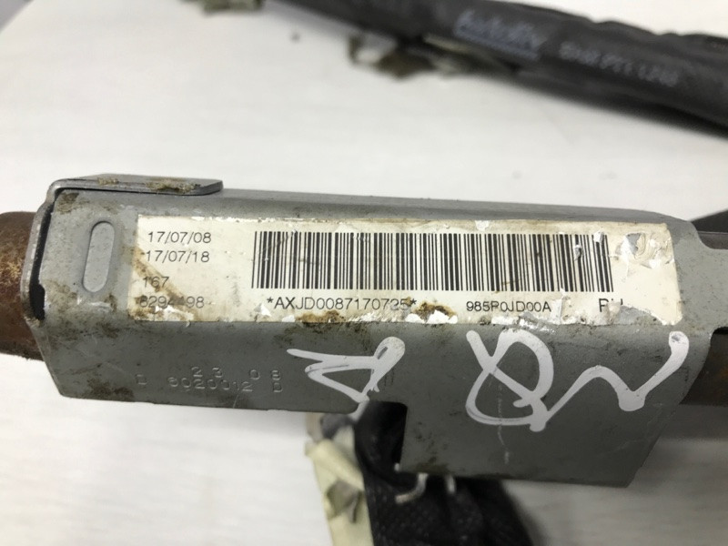 Airbag потолка(шторка) правый Nissan Qashqai J10 2.0 БЕНЗИН MR20DE 2006 (б/у) Киев - изображение 5