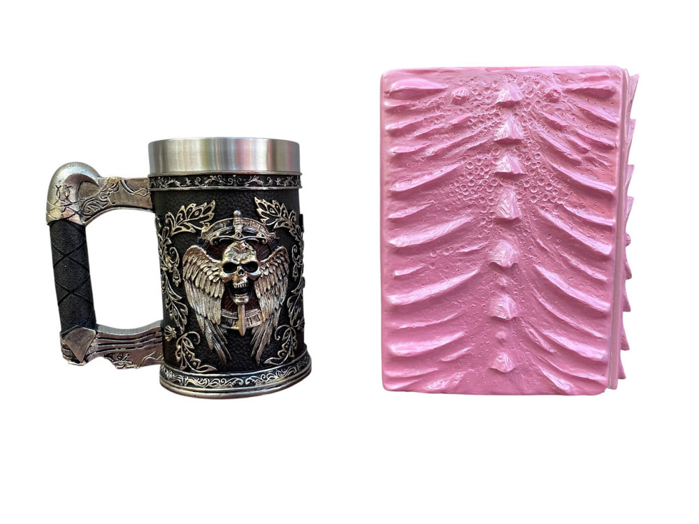 Подарочный набор Кружка 3 Меч в Черепе и Блокнот 3 «Дракон Единорога» Киев - изображение 4