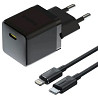 СЗУ Baseus Palm Fast Charger 20W (1USB-C) + кабель Type-C to Lightning (E01164) Херсон