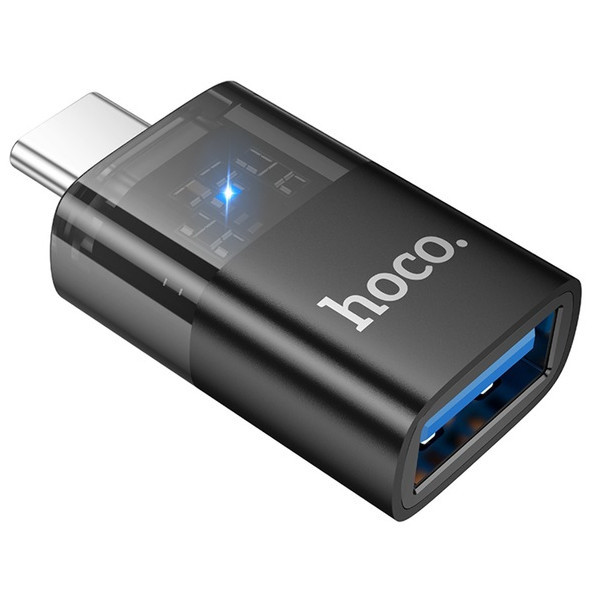 Адаптер Hoco UA36B Type-C to USB Black (Код товару:42014) Харків - зображення 1
