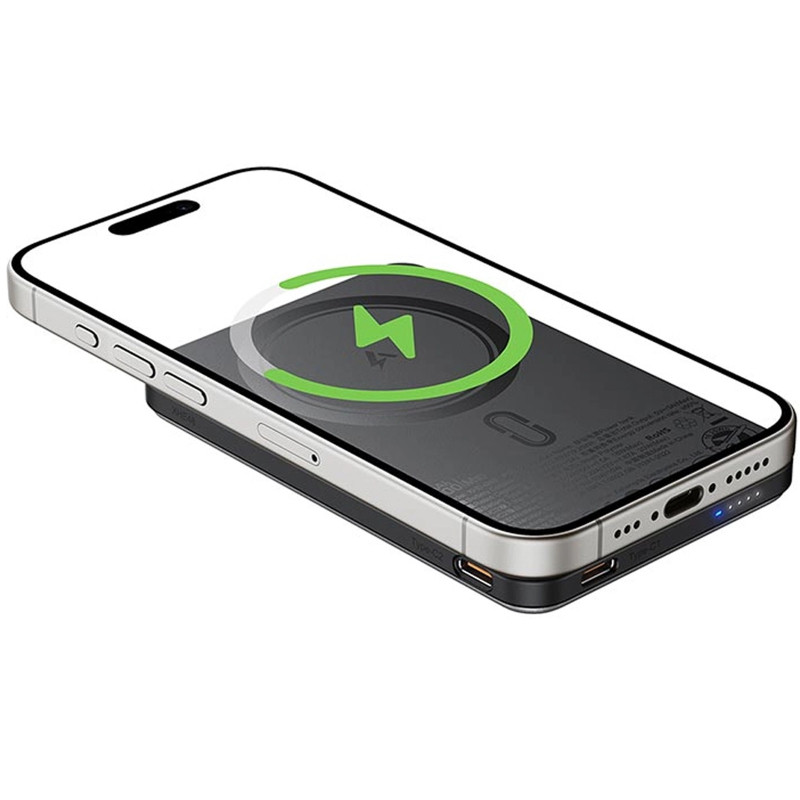 Портативное ЗУ Power Bank Acefast M30 PD20W с БЗУ with cable 5000 mAh Херсон - изображение 7