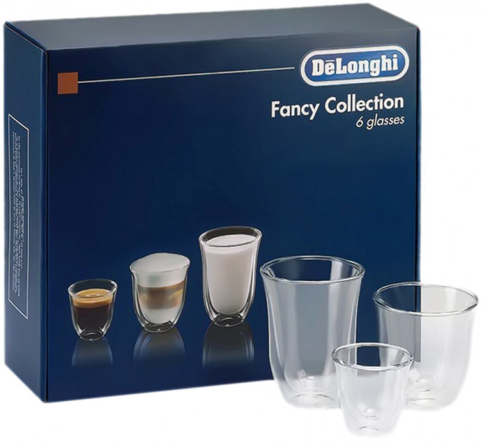 Набір склянок DeLonghi Mix DLSC-302 6 шт Киев - изображение 1