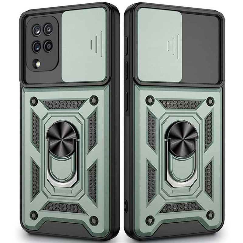 Ударопрочный чехол Camshield Serge Ring для Samsung Galaxy A22 4G / M32 Херсон - зображення 9