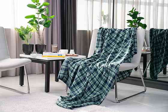 Ковдра Ardesto Fleece ART-0702-PB 160x200 см зелена Киев