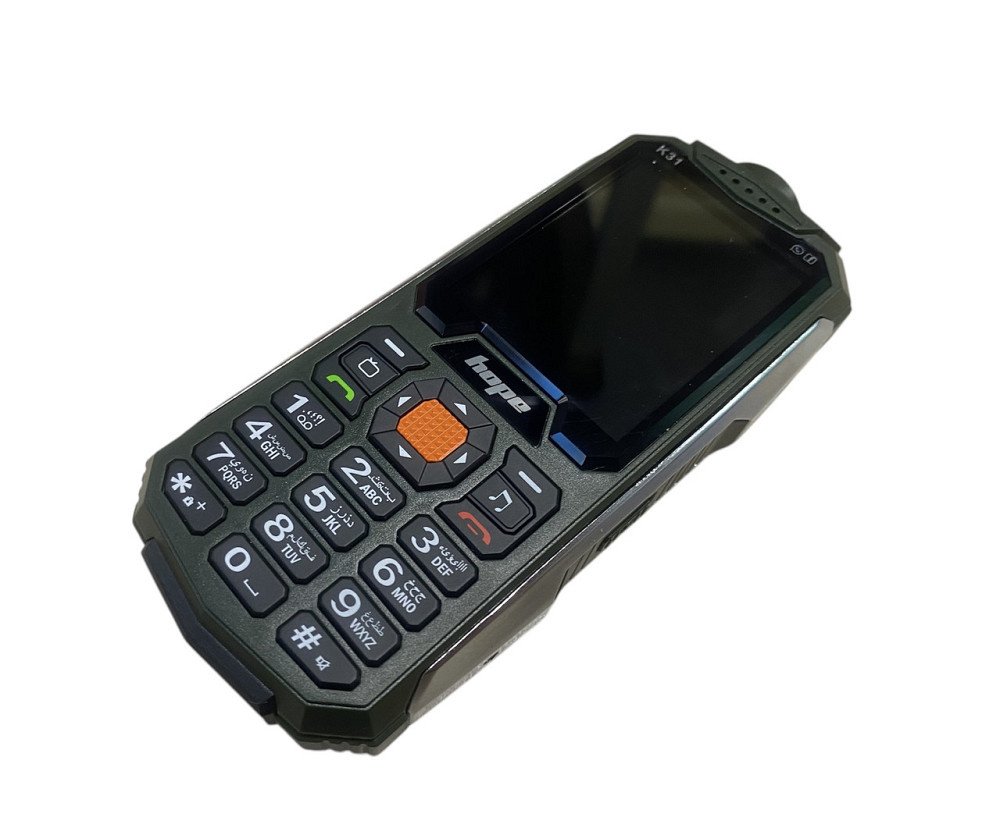 Кнопочный мобильный телефон на 4 сим карты AIEK Hope K31 Green Київ - зображення 1