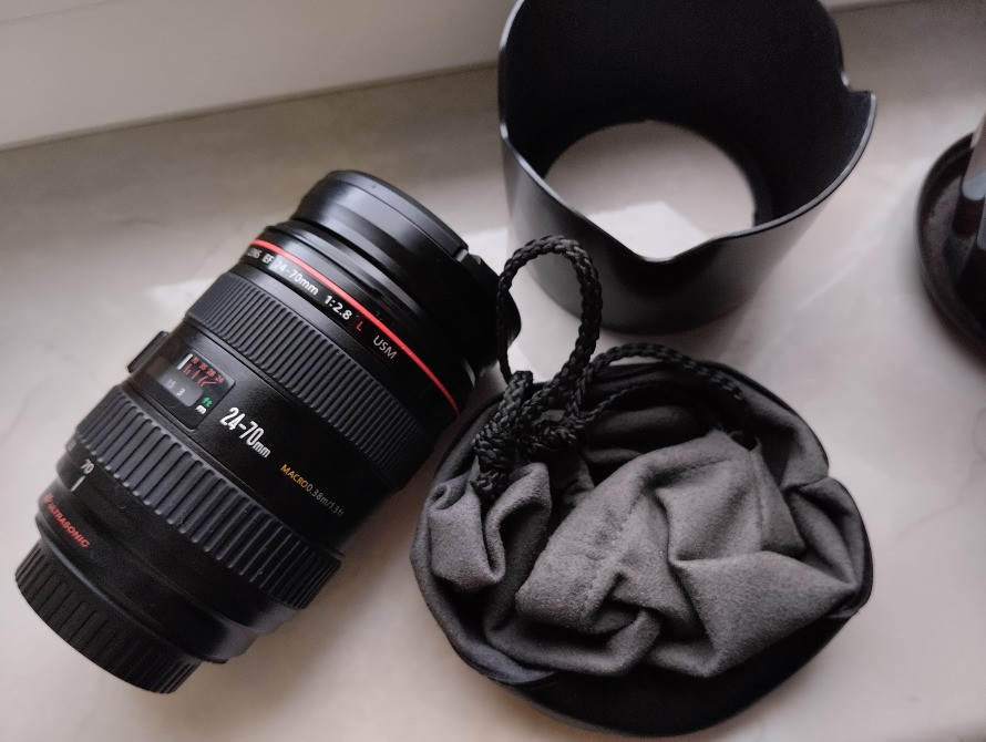 Обєктив Canon EF 24-70mm f/2.8L USM + Чохол, Бленда Львів - зображення 4
