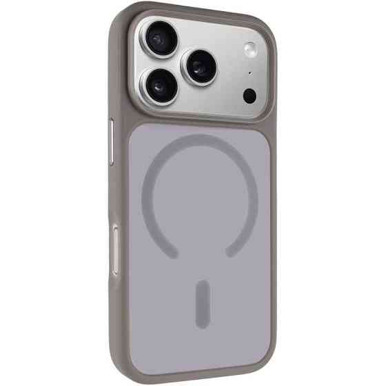 TPU+PC чехол Metal Buttons with MagSafe для Apple iPhone 17 Pro (6.3") Херсон