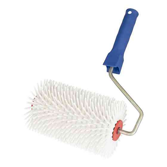 Валик аэрационный игольчатый MASTERTOOL 120/200 мм с ручкой 92-8021 Харків