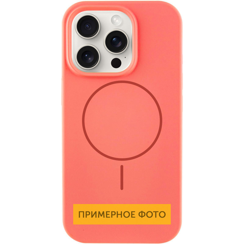 Чехол Silicone Case Full Protective (AA) NO LOGO with MagSafe для Apple iPhone 15 Plus (6.7") Херсон - изображение 1
