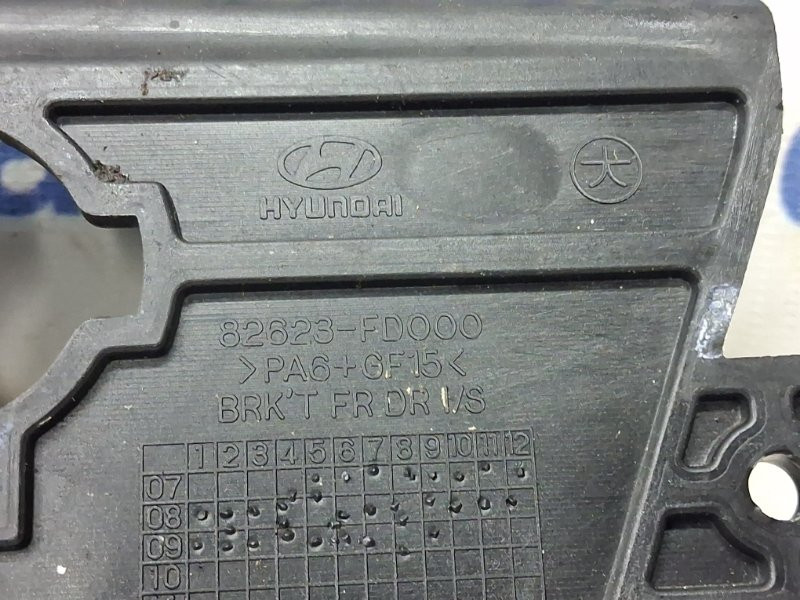 Ручка двери внутреняя передняя правая Hyundai I30 2007-2012 826212L000XP (Арт. 78367) Київ - зображення 3