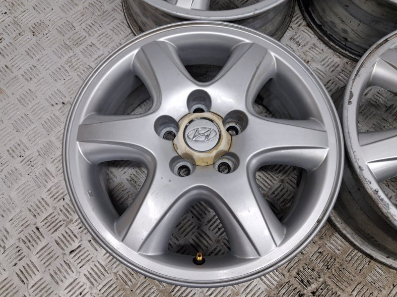 Диски титан комплект R16 Hyundai Tucson JM 2.0 DIESEL D4EA 2004 (б/у) Київ - зображення 4