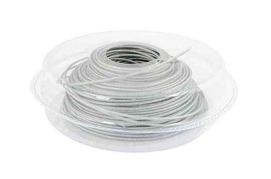 Леска для триммера MASTERTOOL КОРД со стальным сердечником 2.40 мм 46 м (блистер) 19-2012 Харьков