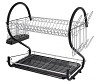 Сушарка настільна 2-х ярусна Edenberg EB-2110-Black 55х25,5х39,5 см чорна Киев