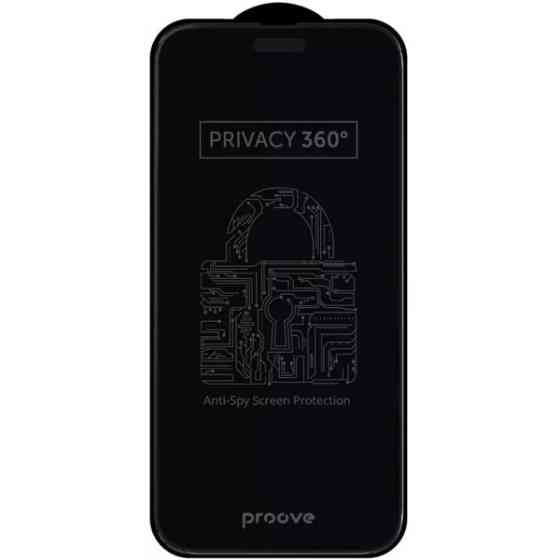Захисне скло Proove Privacy 360 для iPhone 17 Pro Max Black (PGP360I17PM1) Харків