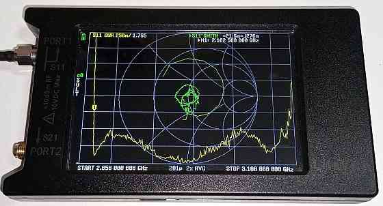 Антенна спиральная 2105-3070MHz 15.2dB, до 80W, направленная RHCP, 10 витков, SMA-female (гнездо) (1 Дніпро