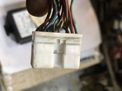 Б/у фишка разъём белый блока комфорта Smart Forfour, A4548202226, Кропивницкий - изображение 2