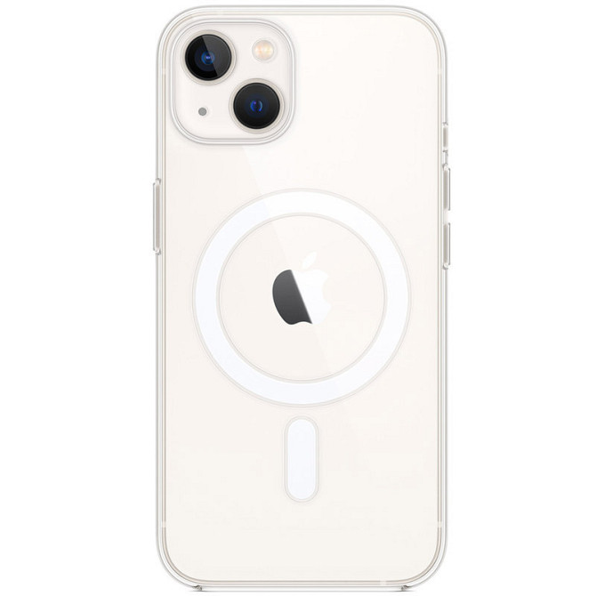 Чехол Clear Case (AAA) with MagSafe and Animation для Apple iPhone 13 (6.1") Херсон - изображение 1