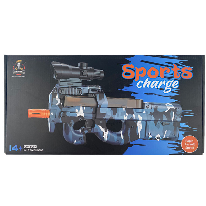 Автомат на гидрогелевых шариках (орбизах) P90 Tactical Edition Херсон - зображення 2