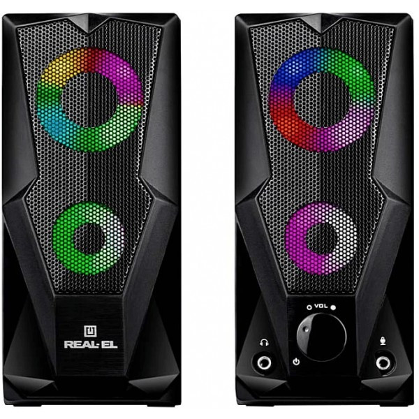 Акустична система REAL-EL S-111 Black (EL121100010) (Код товару:28868) Харків - зображення 2