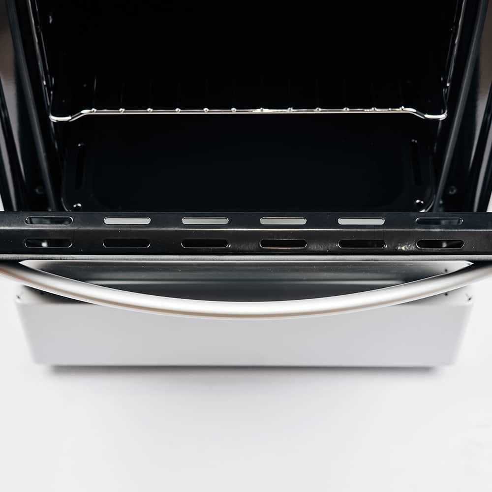 Плита кухонная газовая Grunhelm G4FM5611W (50 см) 4 конфорки газконтроль духовка электроподжиг Київ - зображення 7