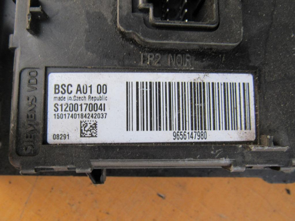 Блок комфорта BSC Citroen Berlingo 2008-2018 (9656147980) Ковель - зображення 2