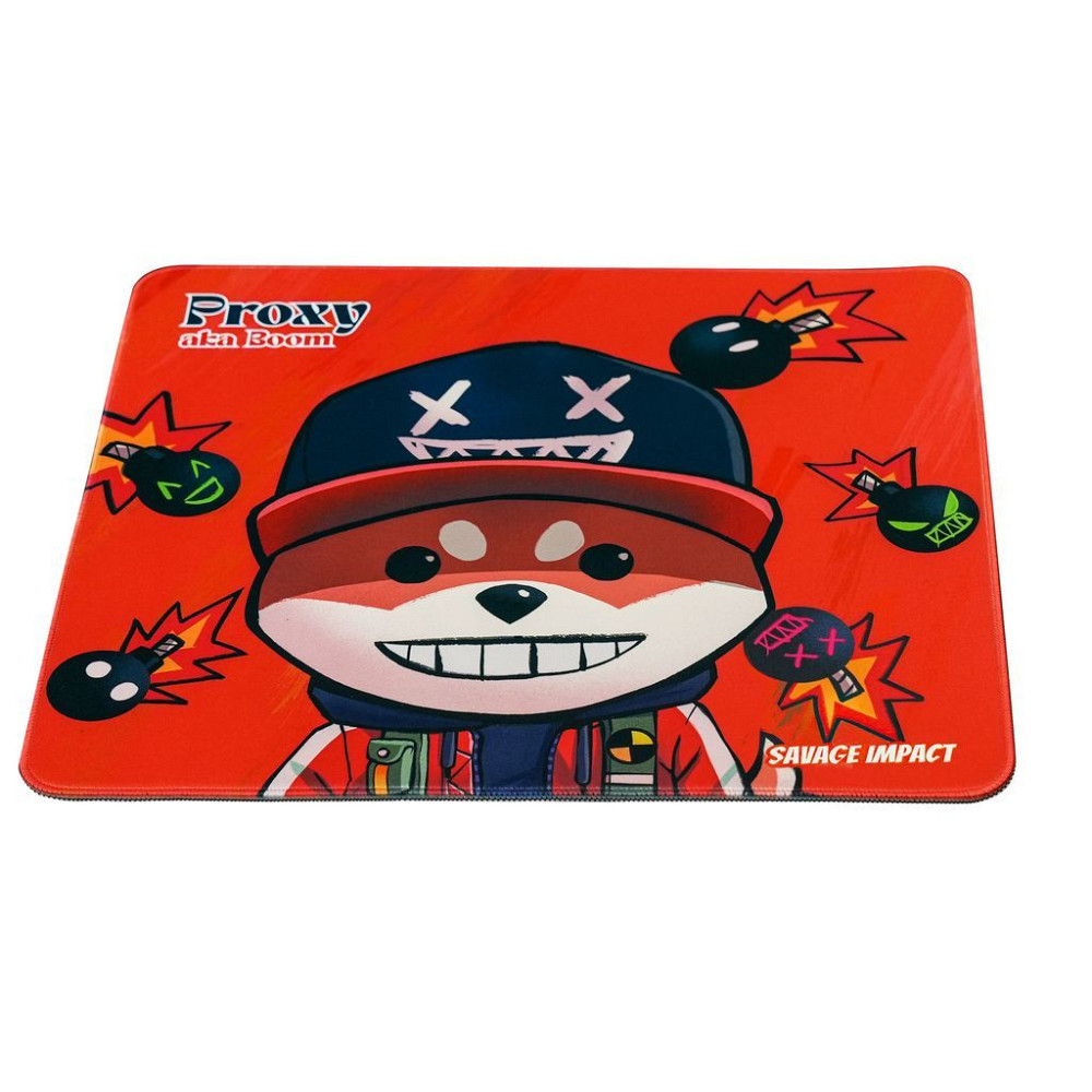 Игровая поверхность для мыши и клавиатуры Bloody BP-45(ProxyBoomFire) 45х40 см Київ - зображення 2