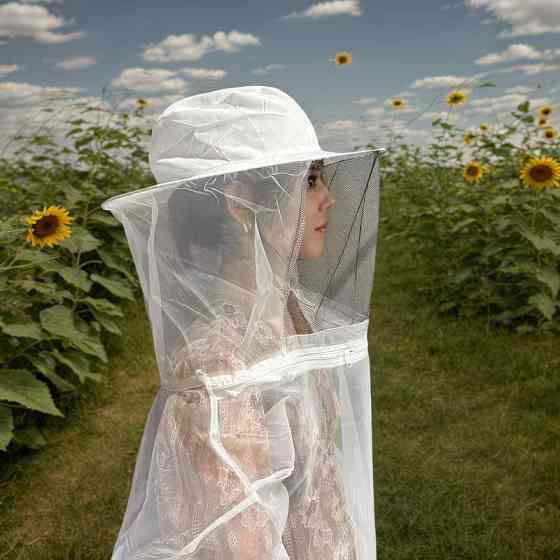 Антимоскитная куртка с шляпой белая универсальный размер (3521 342) Одесса